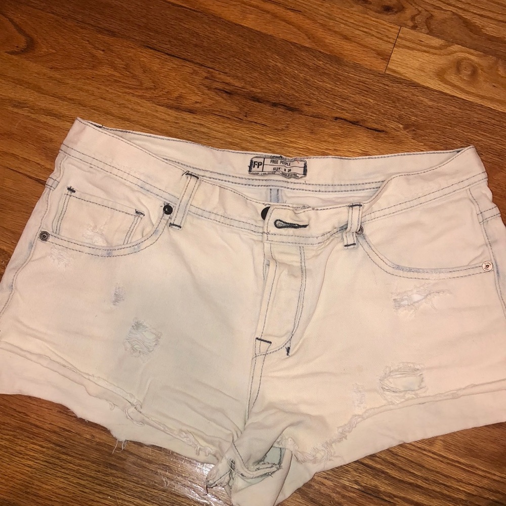 Free People Jean Shorts